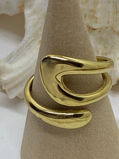 BAGUE 2 ACIER INOXYDABLE  REGLABLE