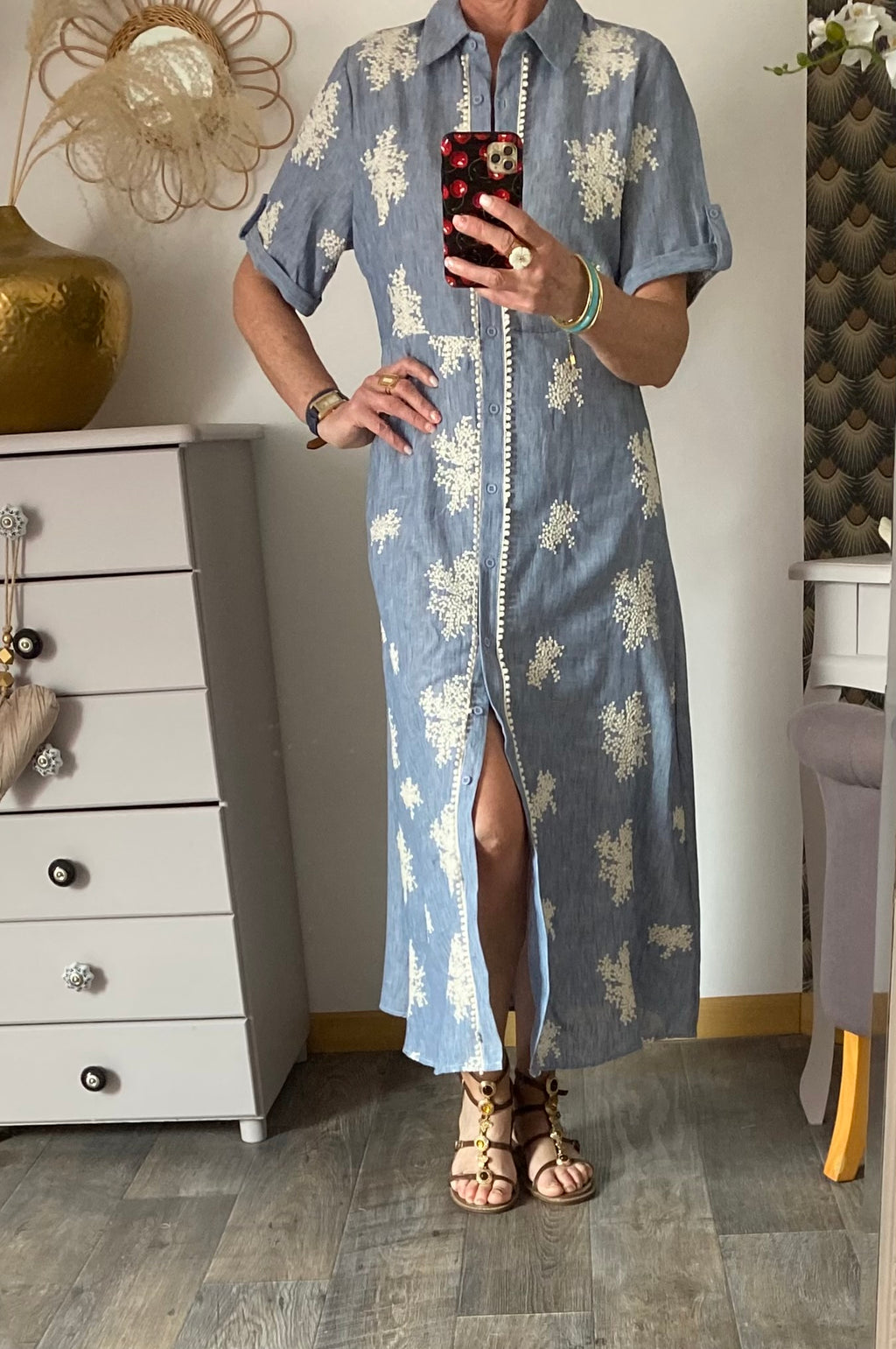 ROBE BRODEE SACHA TU 34/40