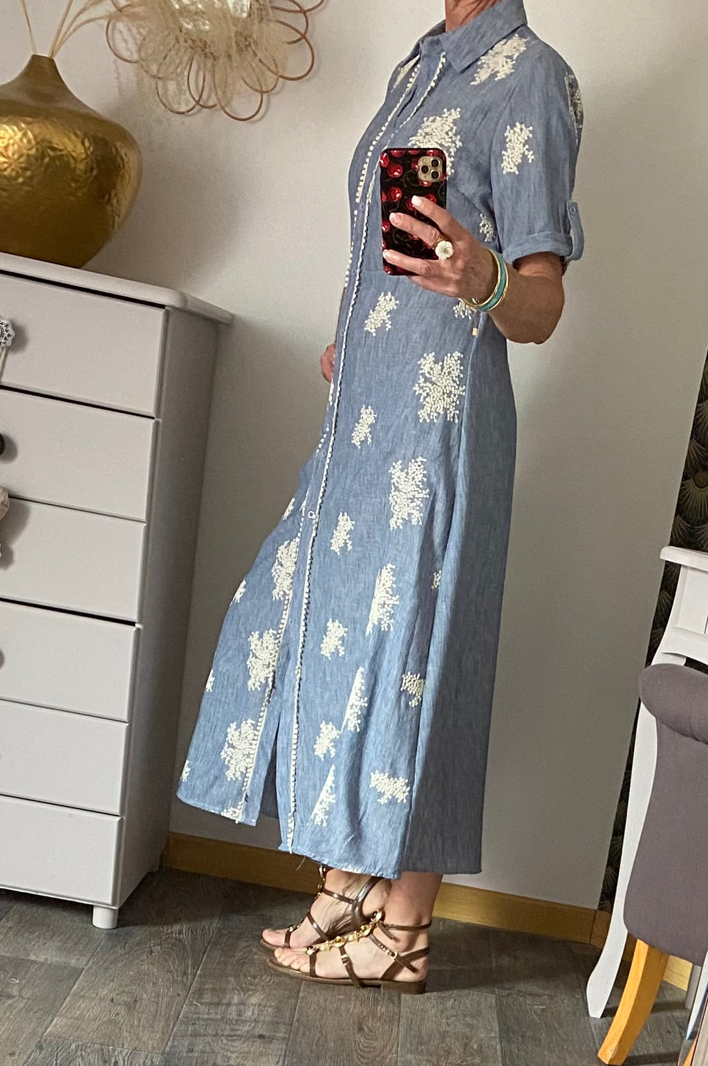 ROBE BRODEE SACHA TU 34/40