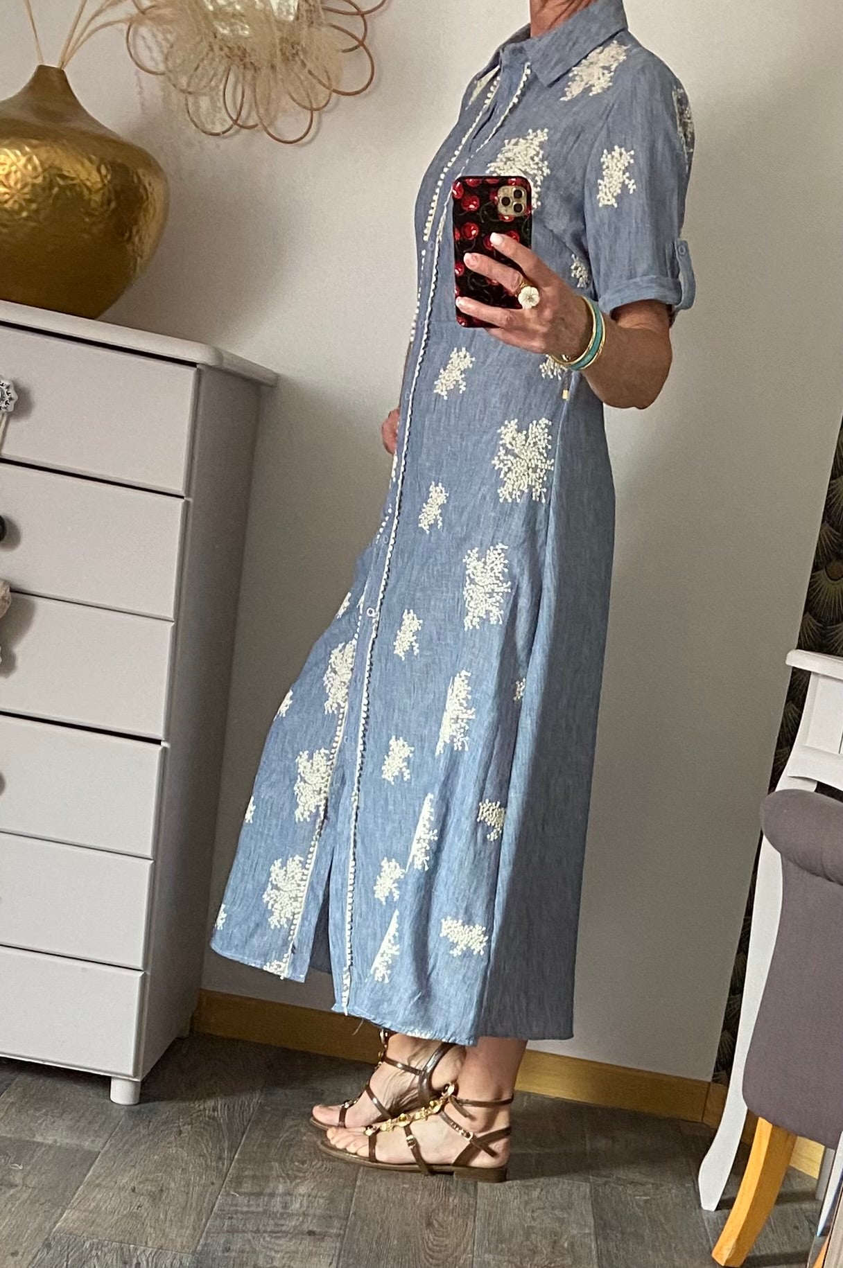 ROBE BRODEE SACHA TU 34/40