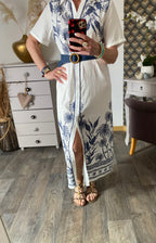 ROBE ISABELLA BLEU MARINE  TU 34/40