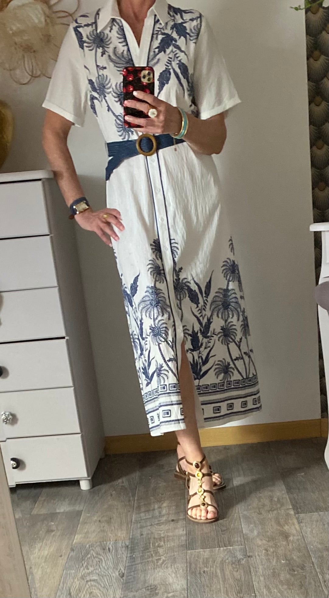 ROBE ISABELLA BLEU MARINE  TU 34/40