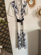 ROBE ISABELLA BLEU MARINE  TU 34/40