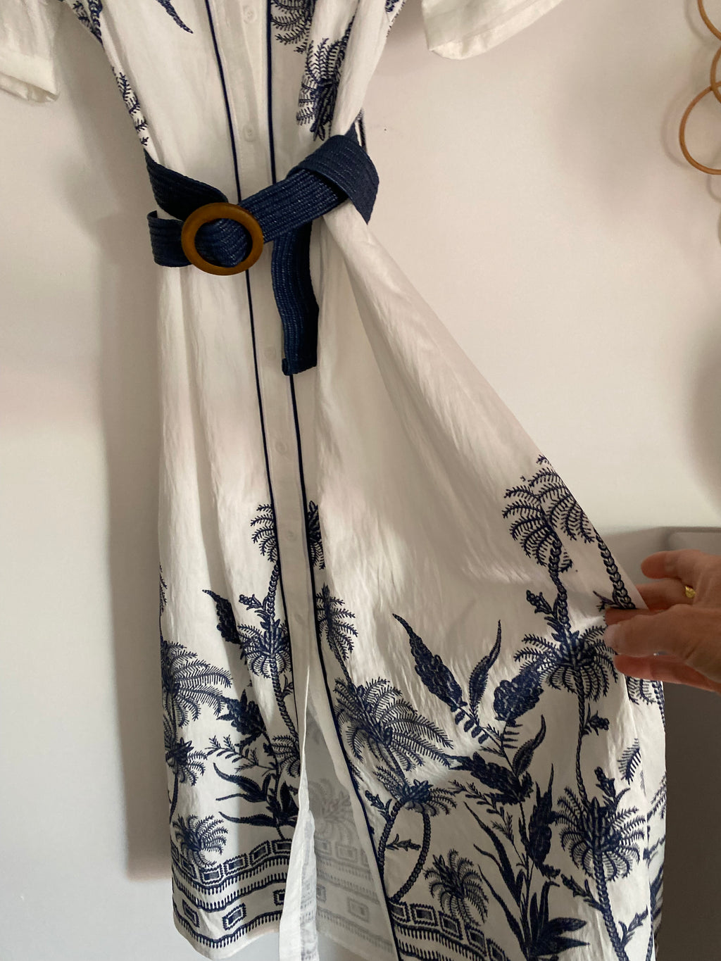 ROBE ISABELLA BLEU MARINE  TU 34/40