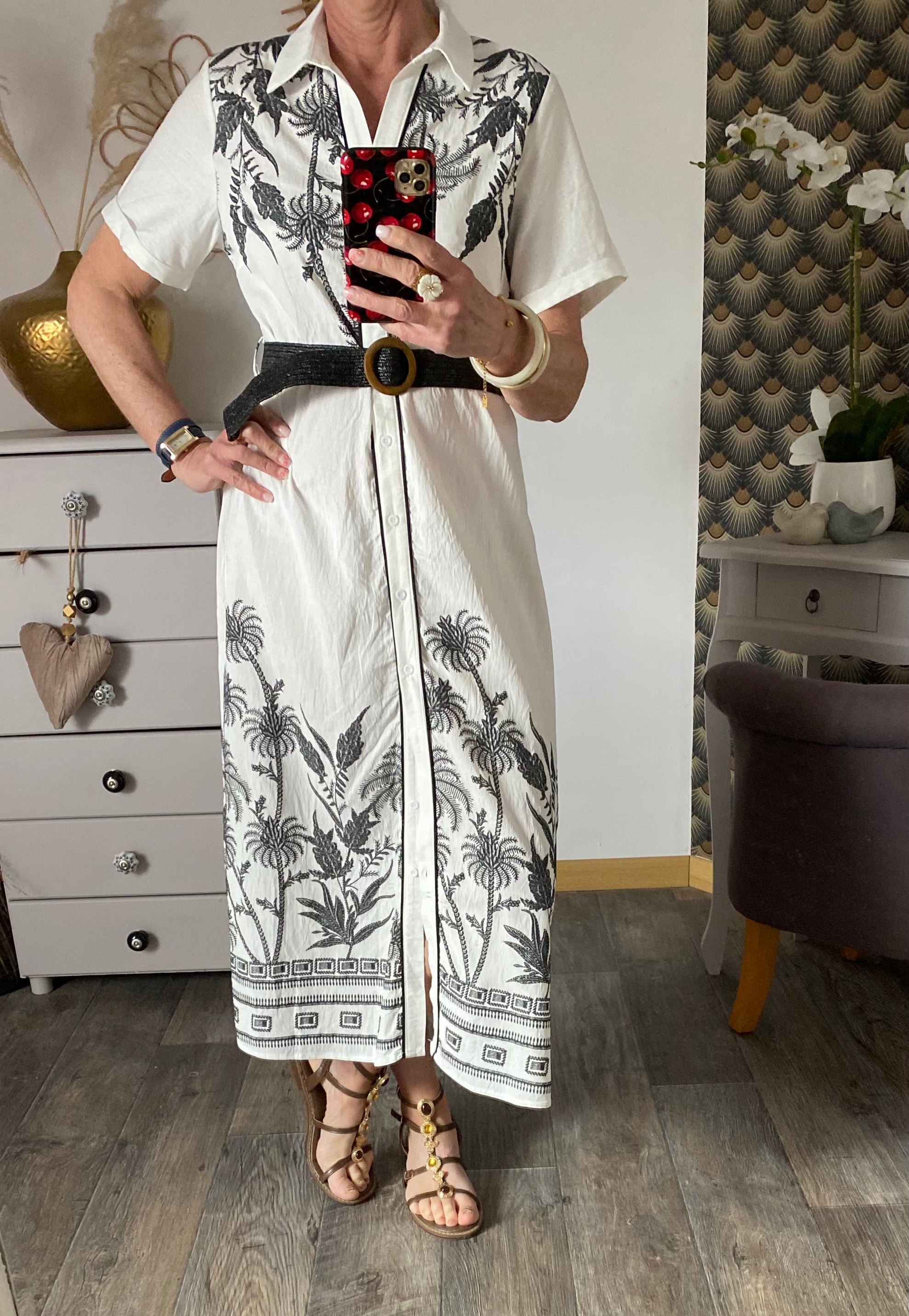 ROBE ISABELLA NOIR  TU 34/40