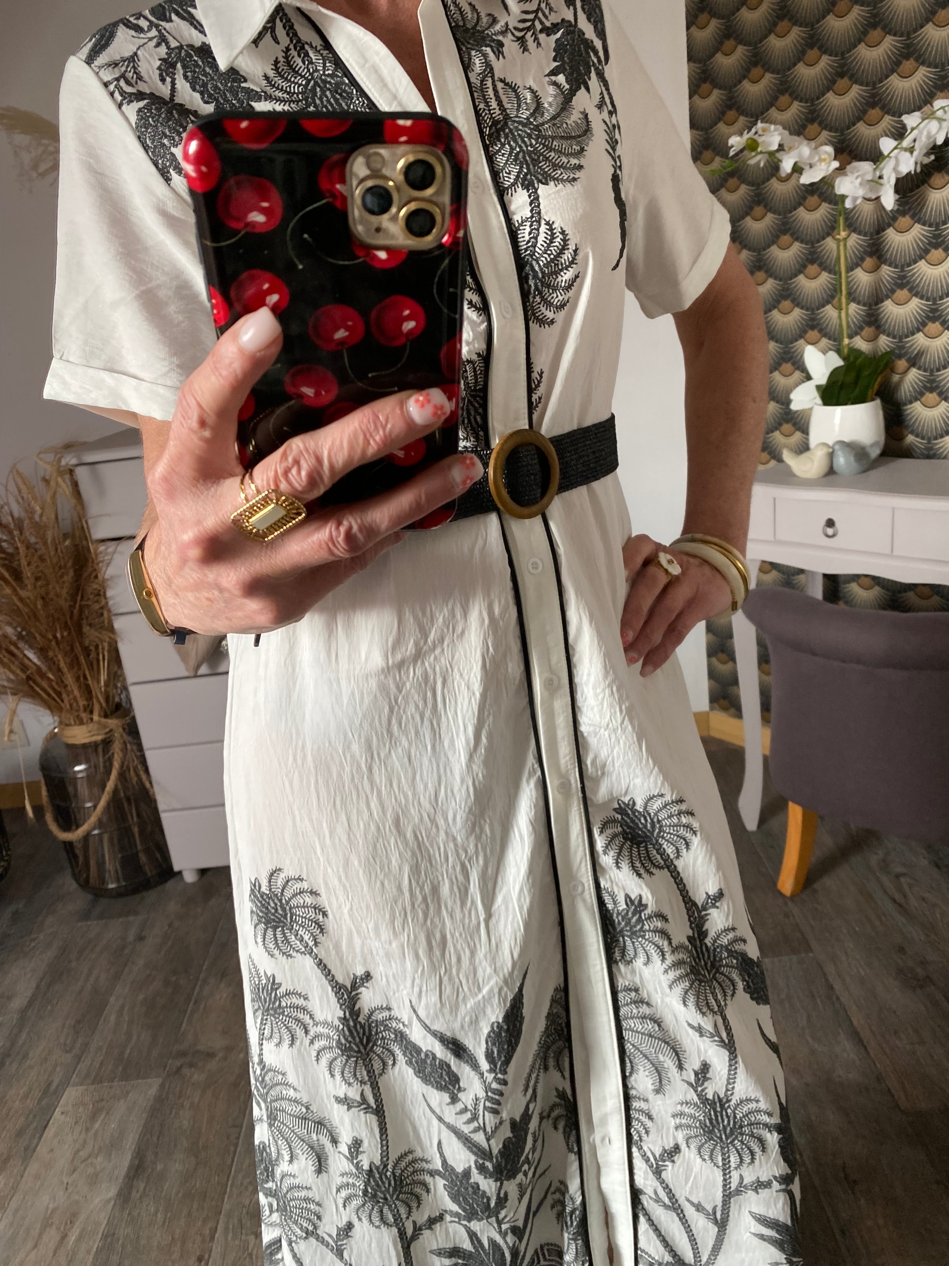 ROBE ISABELLA NOIR  TU 34/40