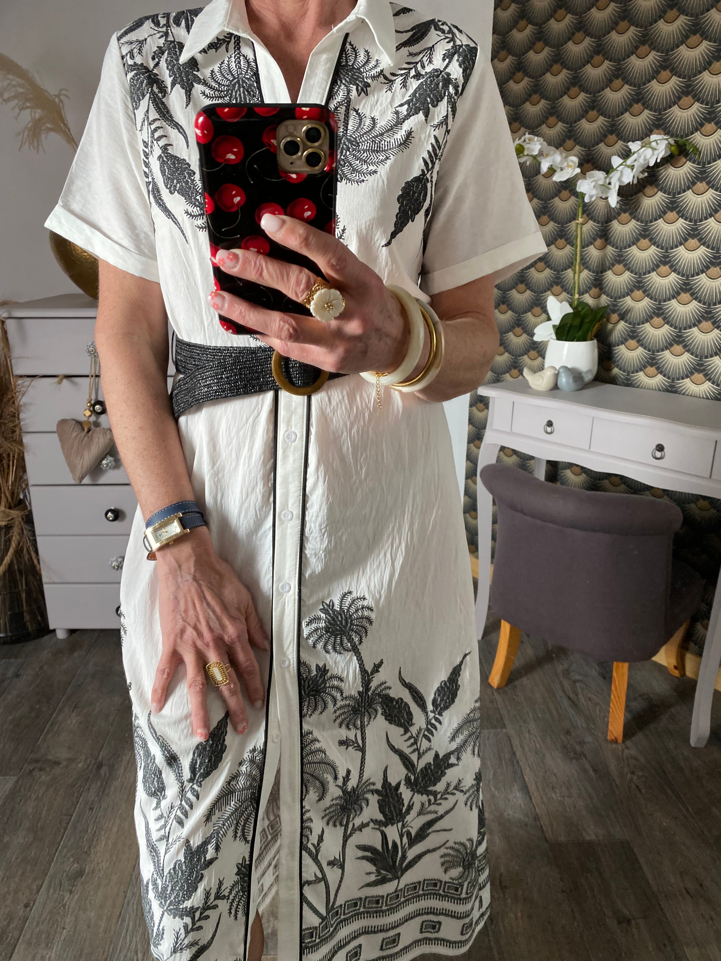 ROBE ISABELLA NOIR  TU 34/40