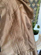 BLOUSE ISABELLA  BRUN TENCEL   TAILLES: S/M/L