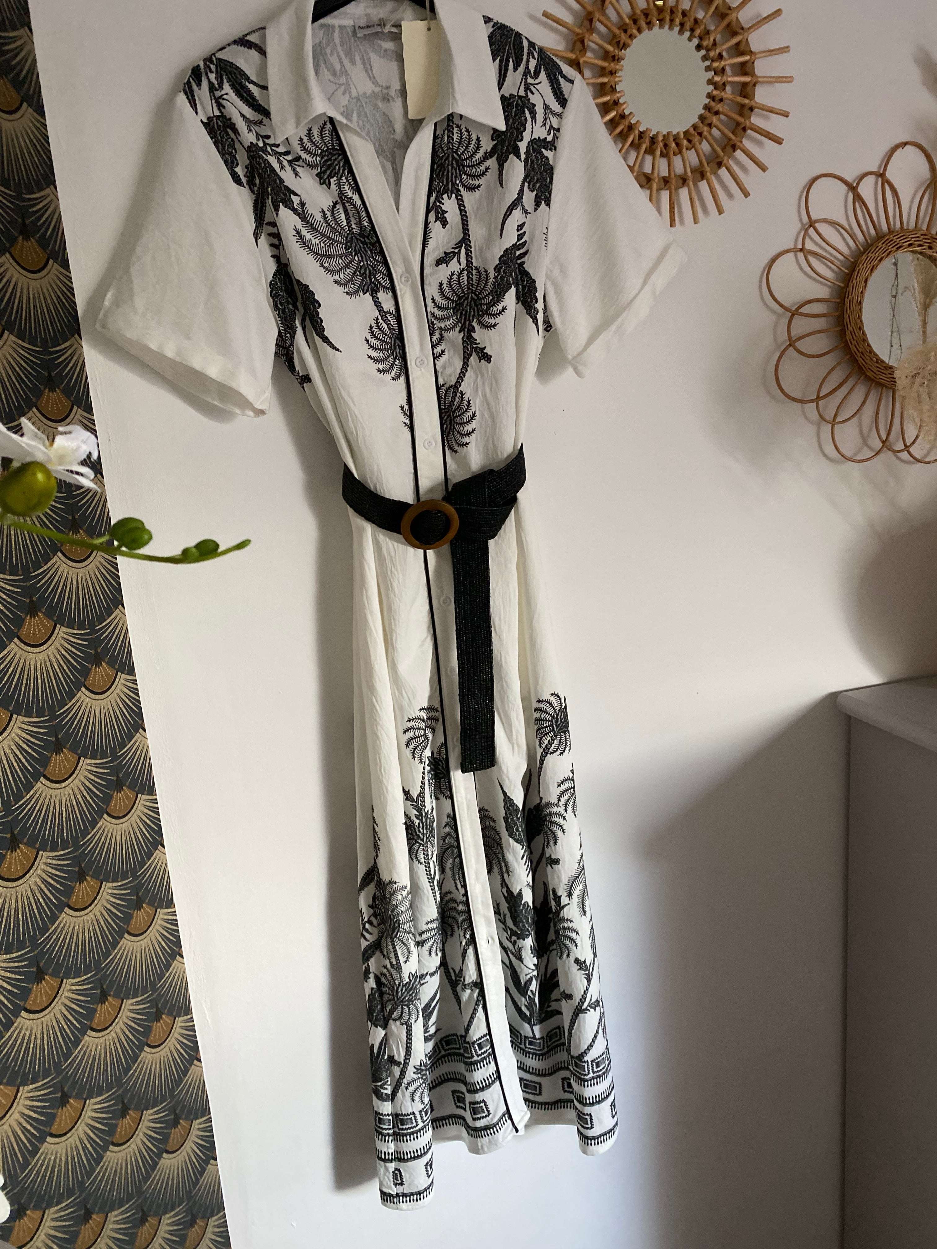 ROBE ISABELLA NOIR  TU 34/40