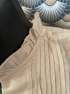 BLOUSE ISABELLA  ECRU  TENCEL   TAILLES: S/M/L