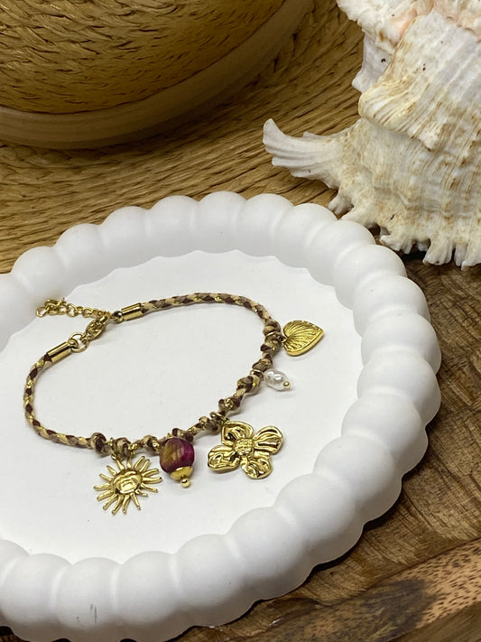 BRACELET SUMMER  COLLECTION OCEAN  ACIER INOXYDABLE