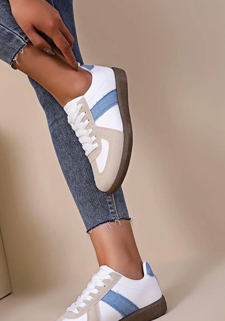 BASKETS  PARIS BLEU JEAN  DU 36 AU 41