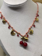 COLLIER FRUITS  COLLECTION OCEAN  ACIER INOXYDABLE