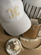 CASQUETTE CHACHA MODELE 1  TU   BLANCHE
