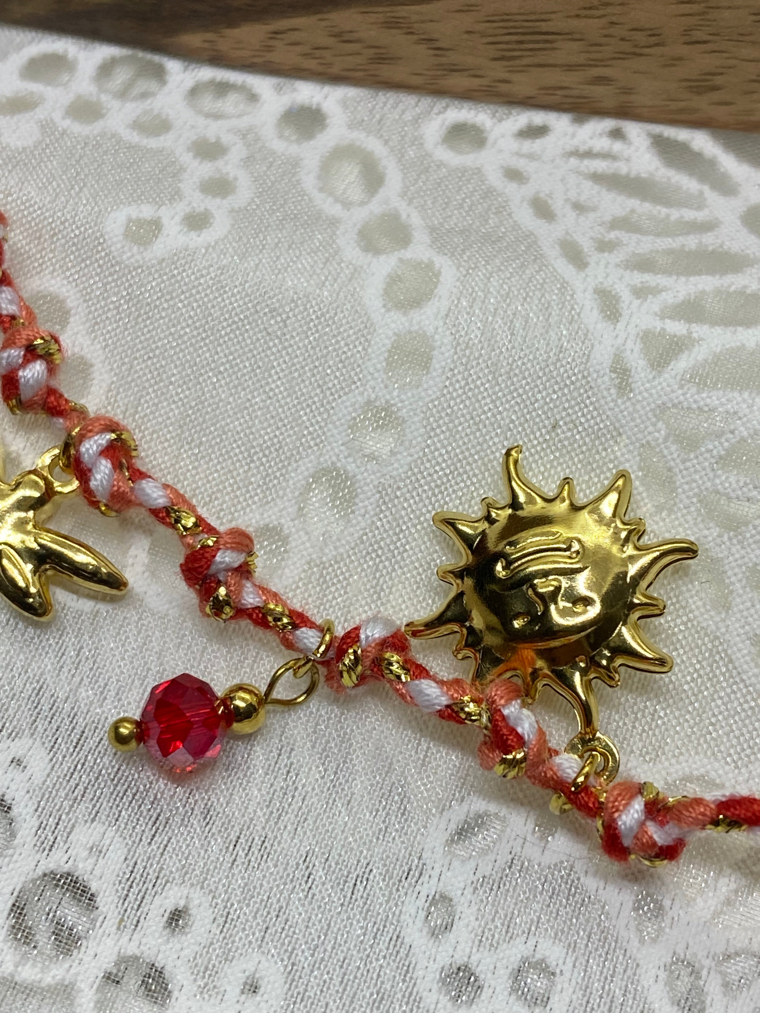 COLLIER CERISES  COLLECTION OCEAN  ACIER INOXYDABLE