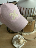 CASQUETTE CHACHA MODELE 1  TU   ROSE PALE
