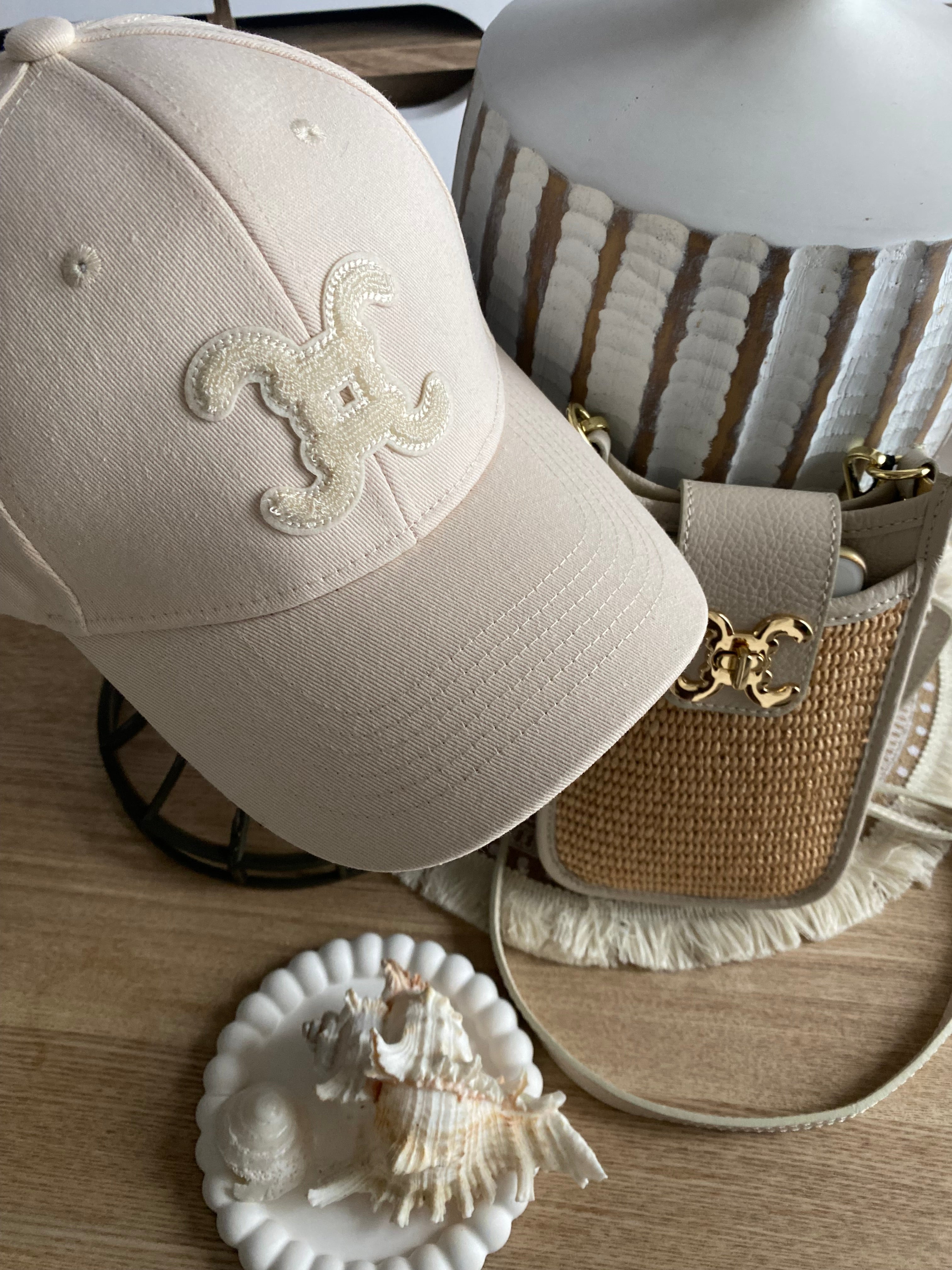 CASQUETTE CHACHA  MODELE 3  TU ECRU