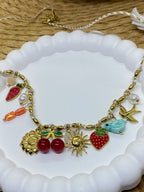 COLLIER FRUITS  COLLECTION OCEAN  ACIER INOXYDABLE