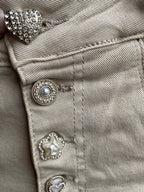 JEAN FORVER ECRU   XS/S/M/L/XL/XXL