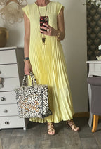 ROBE MAGIQUE  TU 36/46  JAUNE PALE