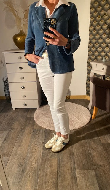 JEAN FORVER BLANC    XS/S/M/L/XL/XXL