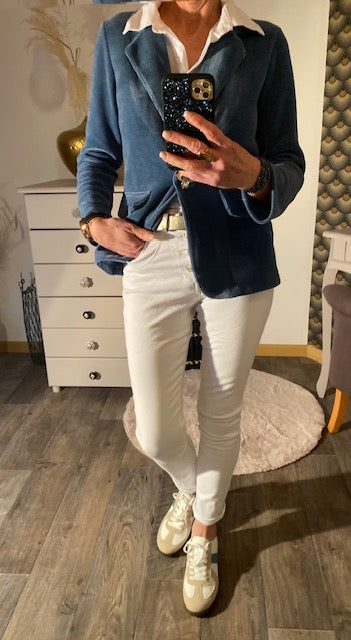 JEAN FORVER BLANC    XS/S/M/L/XL/XXL