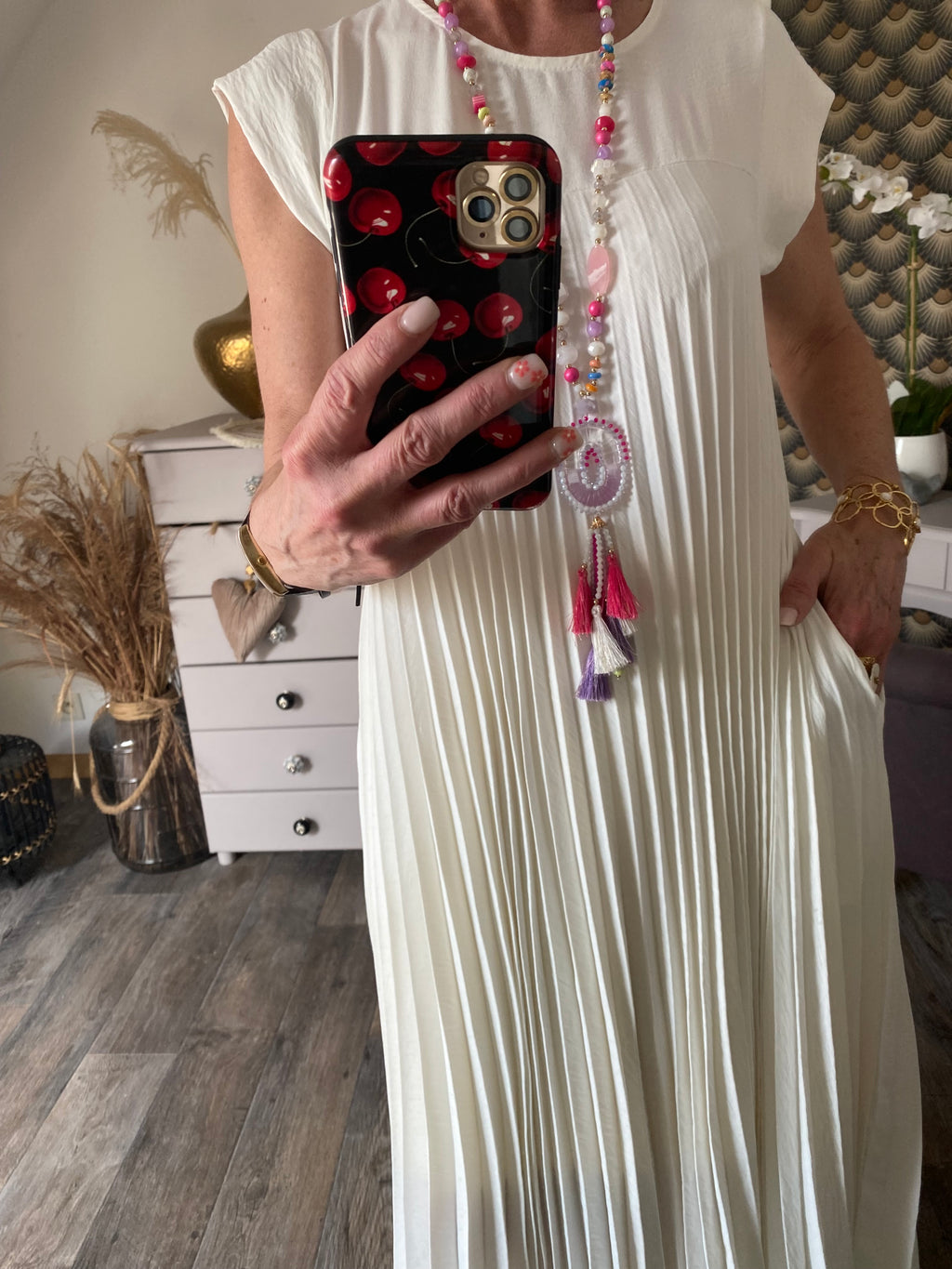 ROBE MAGIQUE  TU 36/46  BLANC