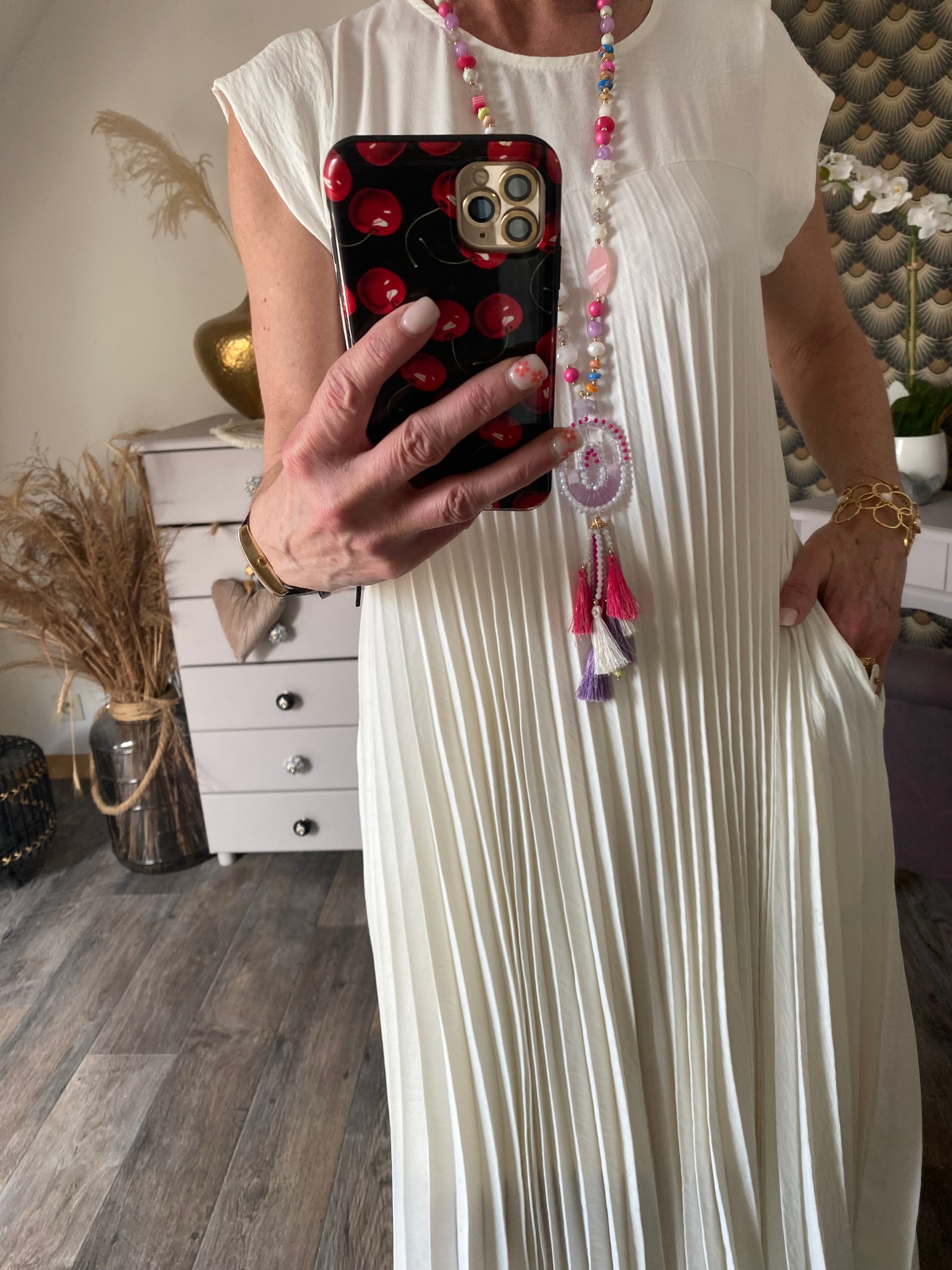 ROBE MAGIQUE  TU 36/46  BLANC
