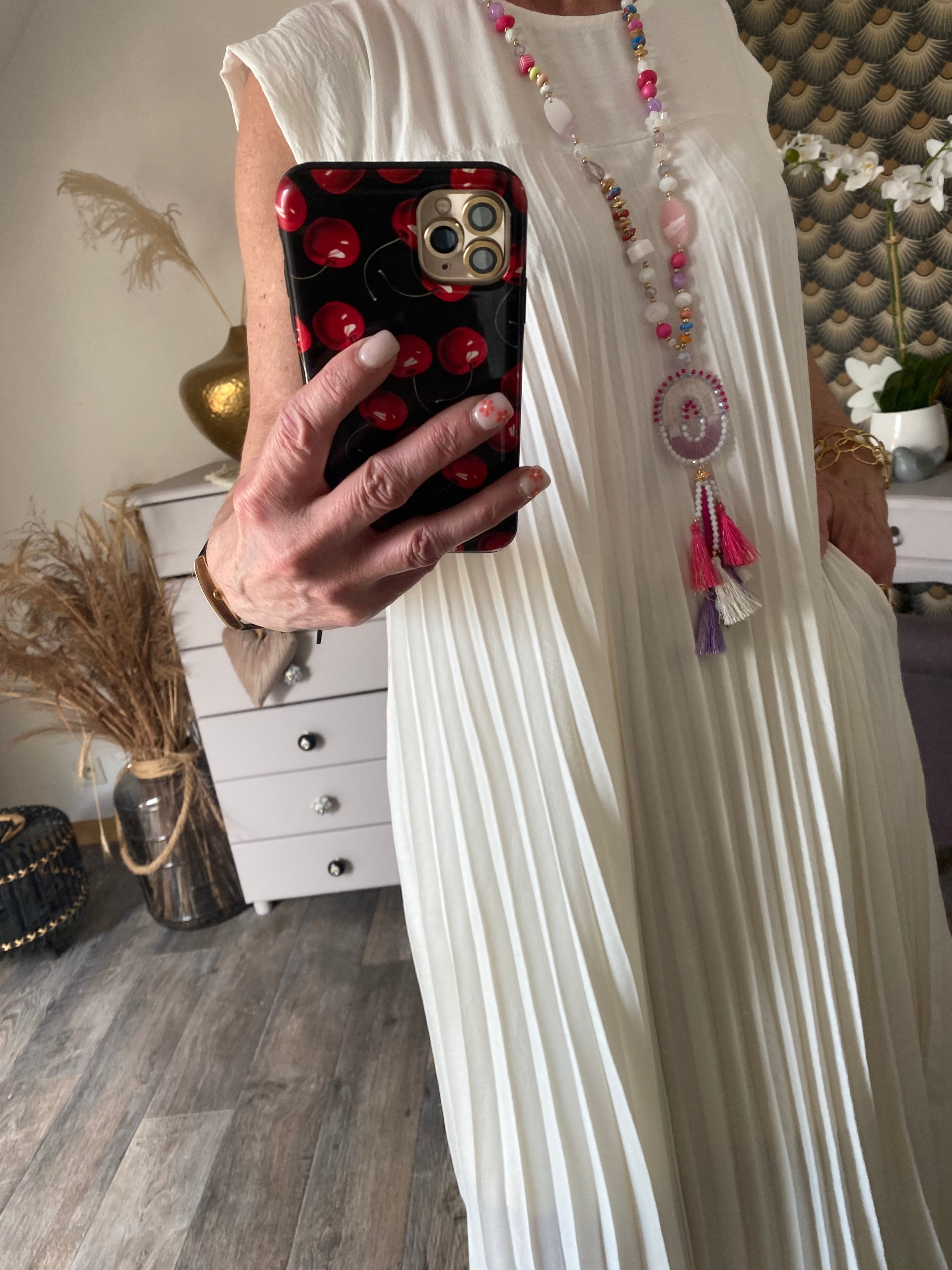 ROBE MAGIQUE  TU 36/46  BLANC