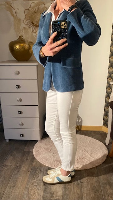 JEAN FORVER BLANC    XS/S/M/L/XL/XXL