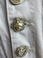 JEAN FORVER BLANC    XS/S/M/L/XL/XXL