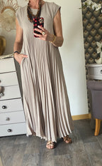 ROBE MAGIQUE  TU 36/46  BEIGE