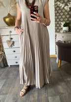 ROBE MAGIQUE  TU 36/46  BEIGE
