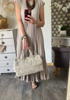 ROBE MAGIQUE  TU 36/46  BEIGE