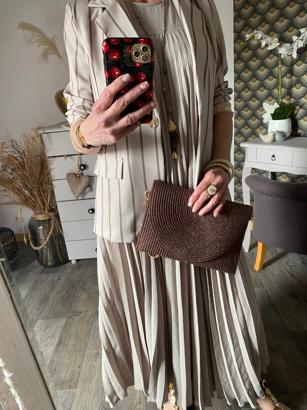 VESTE BLAZER RAYE BEIGE   TU 36/44