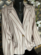 VESTE BLAZER RAYE BEIGE   TU 36/44