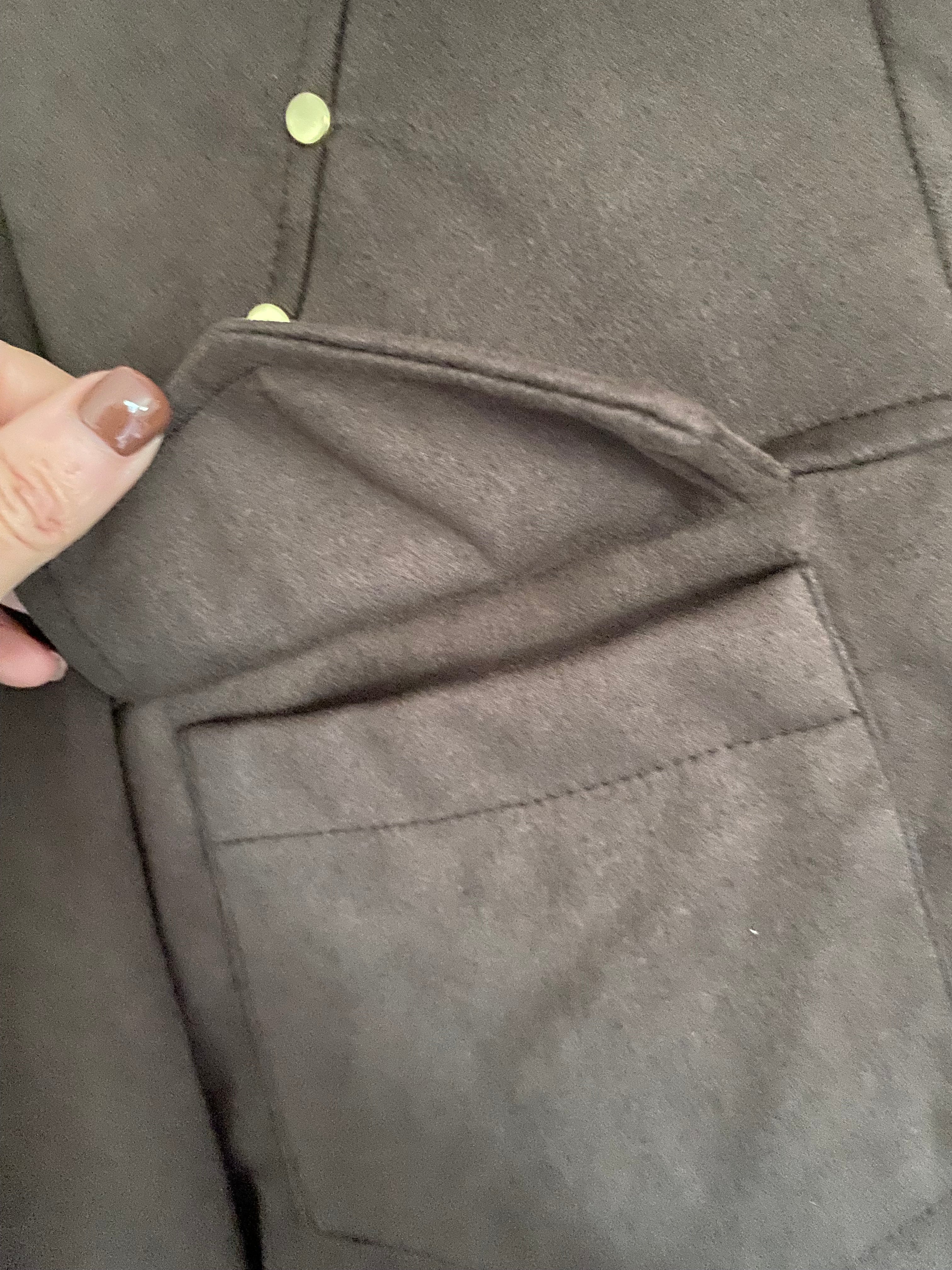 VESTE SHAMING CHOCOLAT  TAILLE S/M OUM/L