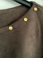 ROBE SCHAMING   CHOCOLAT  TAILLES: S/M/L