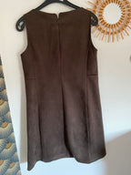 ROBE SCHAMING   CHOCOLAT  TAILLES: S/M/L