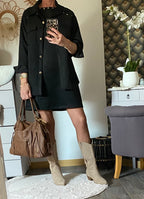 ROBE SCHAMING   NOIRE  TAILLE M