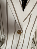 VESTE BLAZER RAYE BLANC   TU 36/44
