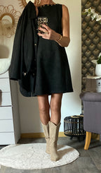 ROBE SCHAMING   NOIRE  TAILLE M