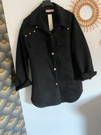 VESTE SHAMING NOIRE   TAILLE S/M