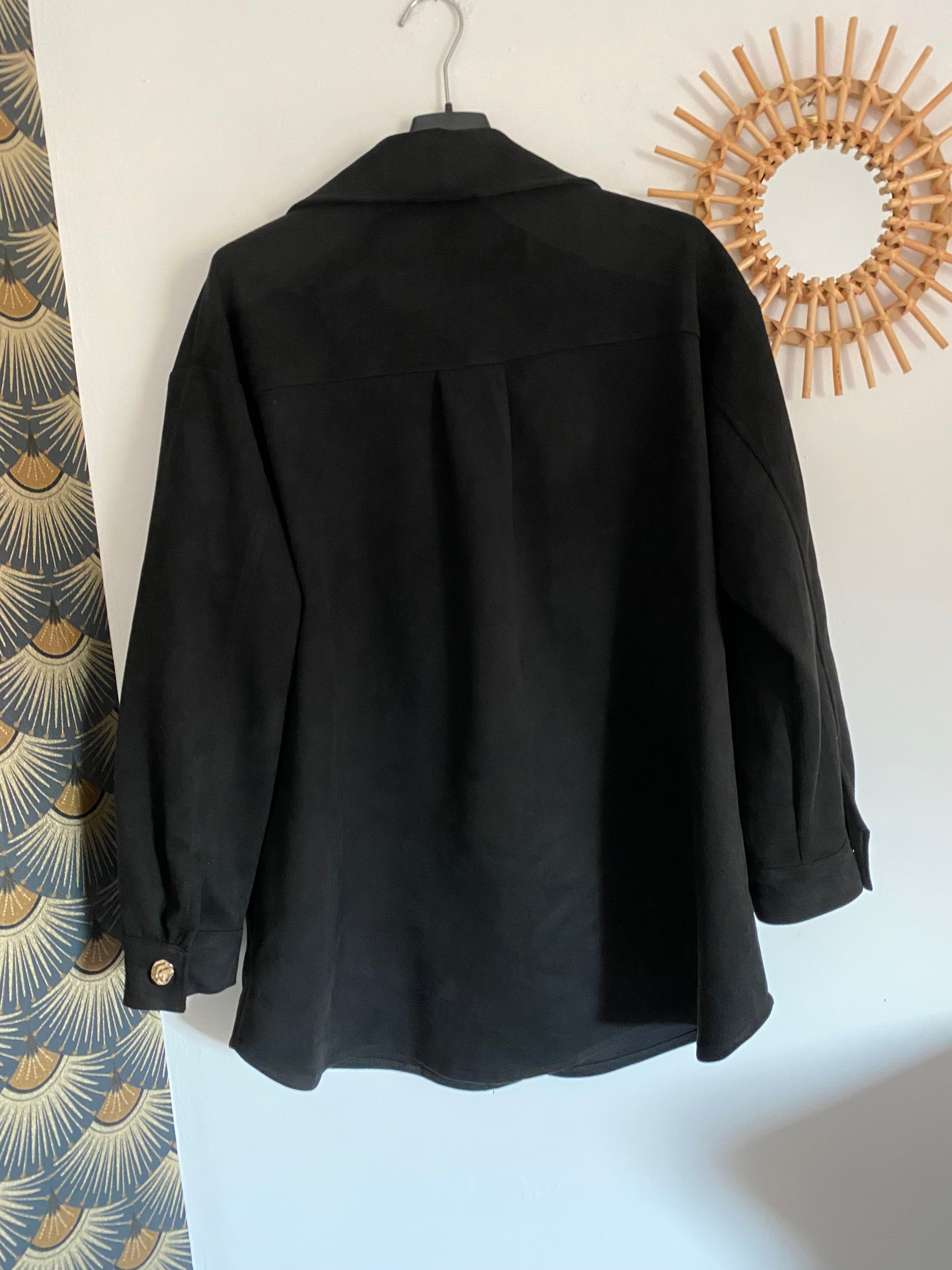 VESTE SHAMING NOIRE   TAILLE S/M