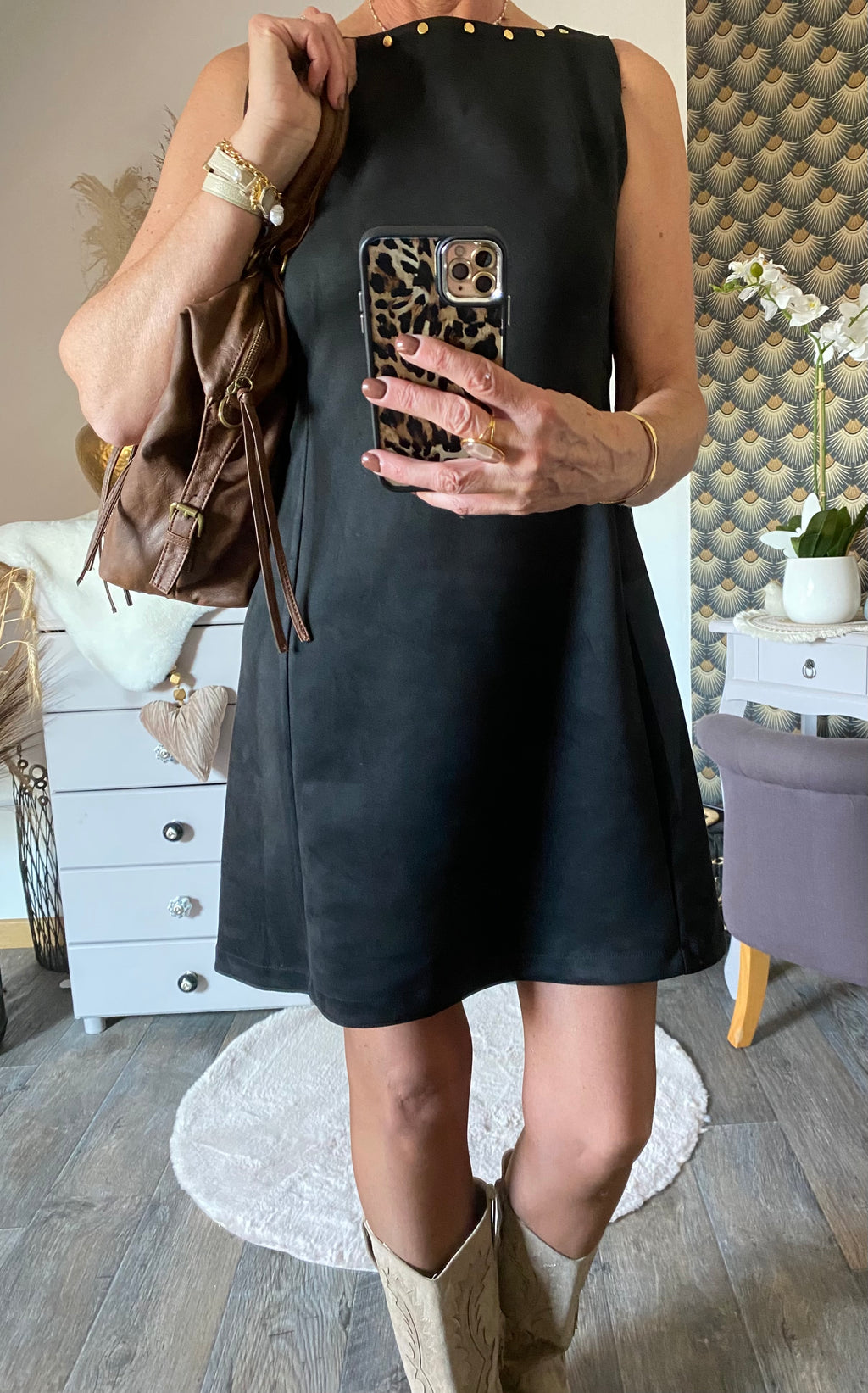 ROBE SCHAMING   NOIRE  TAILLE M