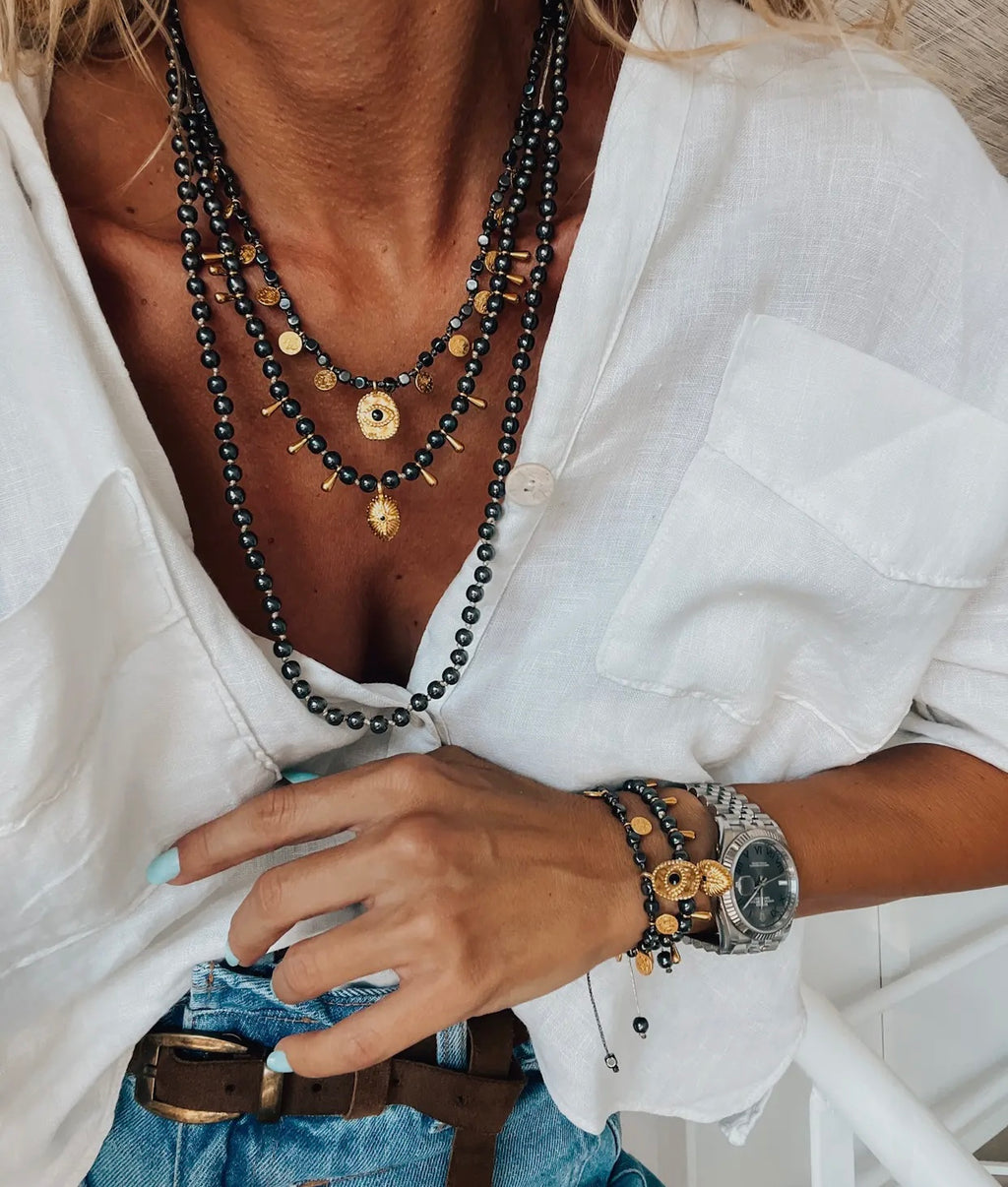 COLLIER APPOLON               HEMATITE