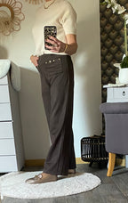 PANTALON SHAMING CHOCOLAT  TAILLE S , M, L