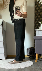 PANTALON SHAMING NOIR  TAILLE S , M, L