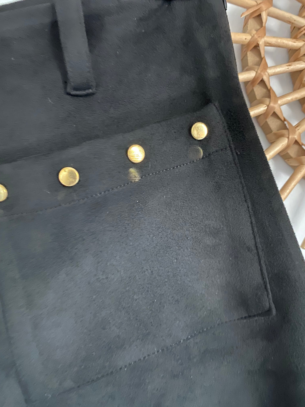 PANTALON SHAMING NOIR  TAILLE S , M, L