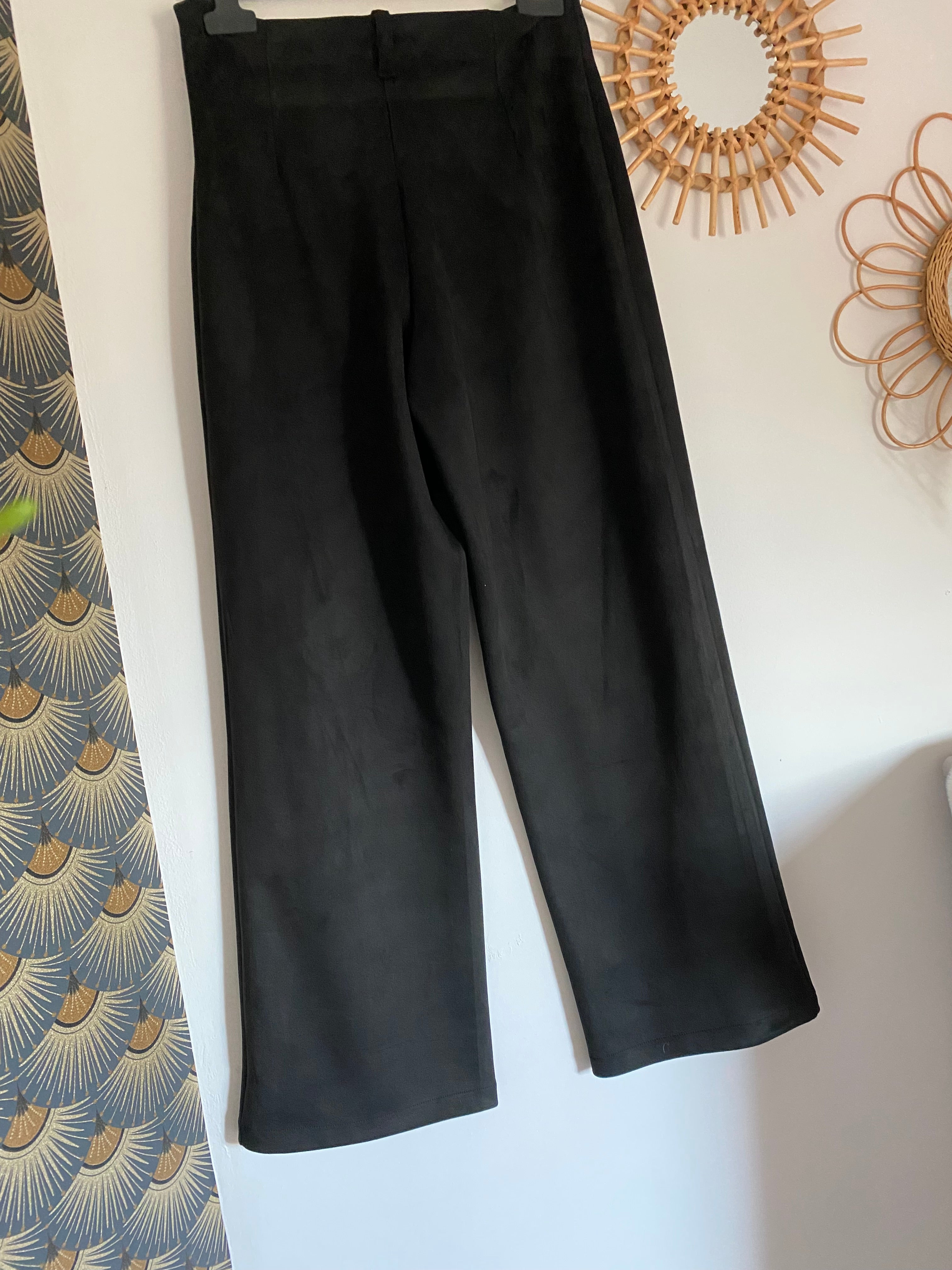 PANTALON SHAMING NOIR  TAILLE S , M, L